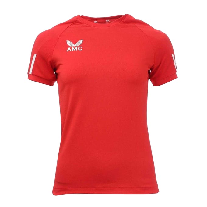 Castore Dames/Dames Performance T-shirt (Rood)
