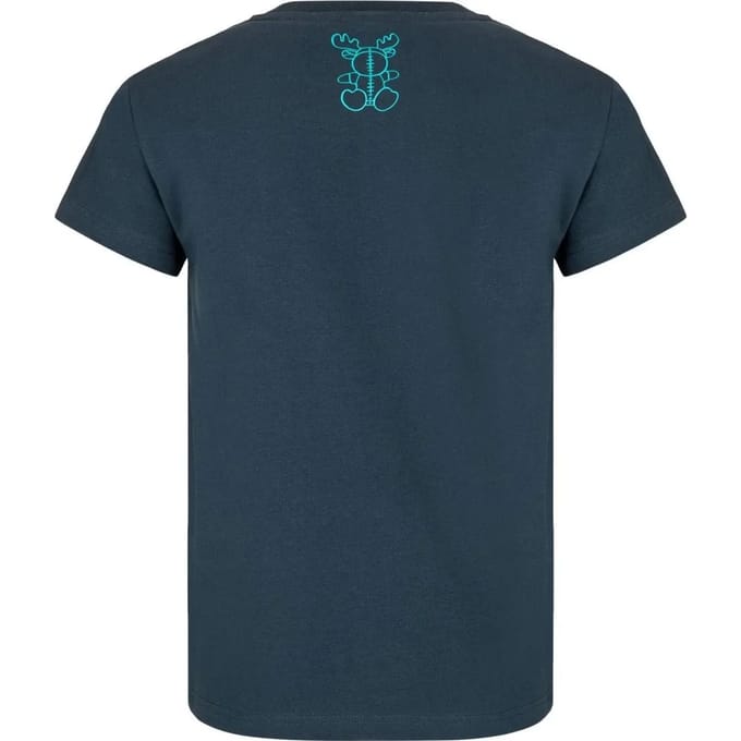 Jongens katoenen t-shirt kilpi albion-jb blauw 86