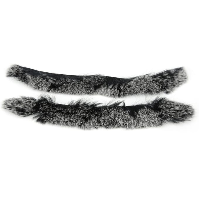 1 Paar Konijnenbont Boogpees Demping Zachte Demper Traditionele Boog Boogschietaccessoires