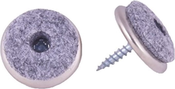 Fix-o-moll viltglijder met schroef Ø28mm