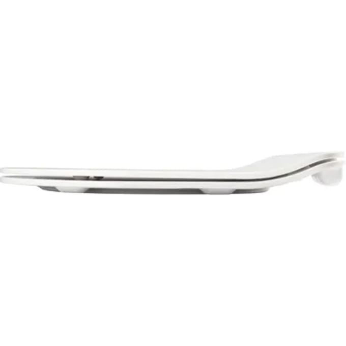 Aquazuro Wc-bril Tollo - Duroplast - D-vorm - Softclose - Verstelbaar - Quick Release - Wit