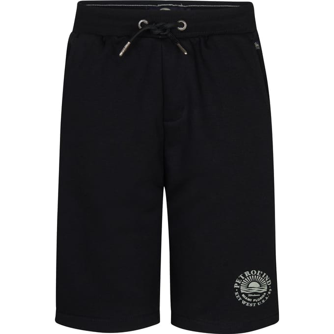 Petrol Industries - Jongens Jogging Short Alton - Zwart