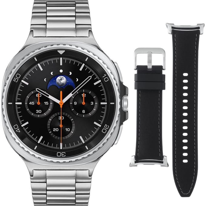 Samsung Special Edition Galaxy Watch 8 CLASSIC Zwart/Zilverkl Staal 46mm