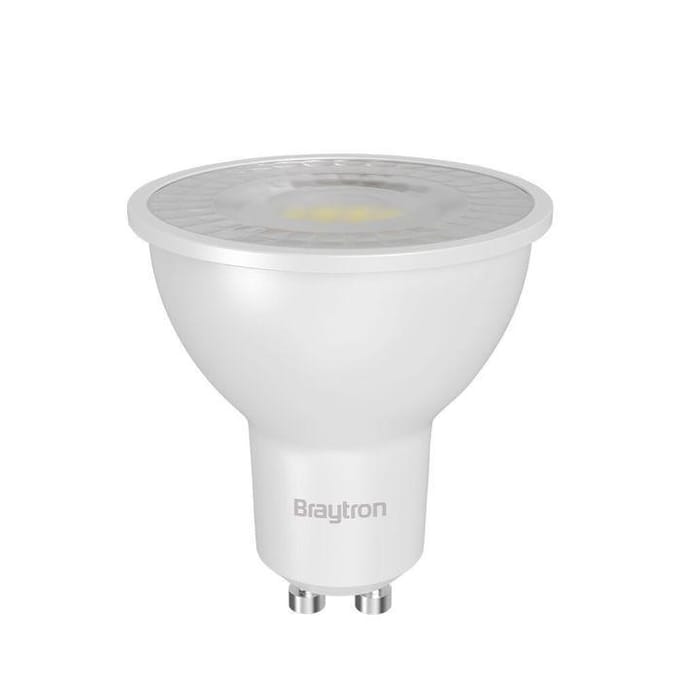 BRAYTRON-LED LAMP-WARM WHITE-ADVANCE-7W-GU10-38D-2700K-ENERGY BESPAREND-REFLECTOR-THERMOPLASTIC