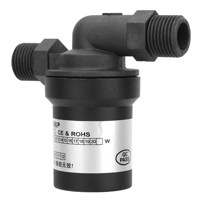 24v 18W DC Borstelloze Zonne-Hogetemperatuurwaterpomp voor Waterverwarmer