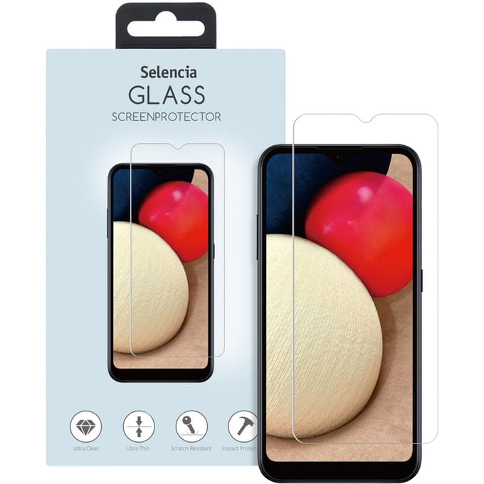 Selencia Screen Protector - Geschikt voor Samsung Galaxy A03 - Gehard Glas Screenprotector