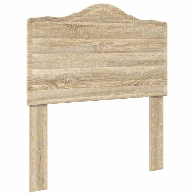 vidaXL Hoofdbord Sonoma Eiken Bewerkt hout