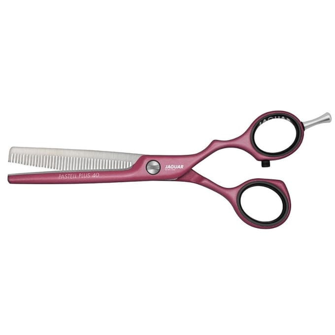 Jaguar Scissors White Line Pastell Plus Offset 40 5.0 Effileerschaar Item no.3053-10