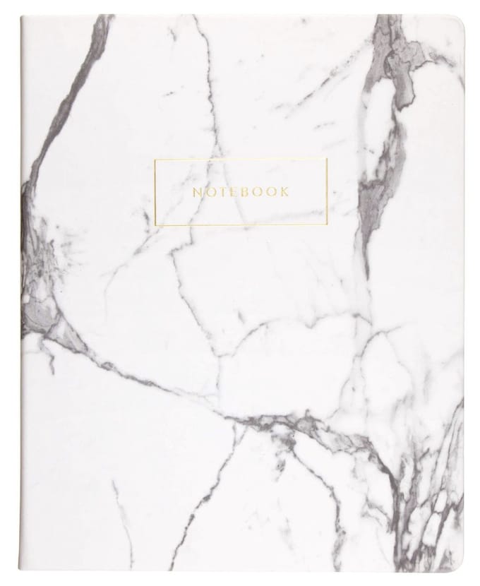 Eccolo notitieboek - Marble - lijn - ca.20x25cm - EC-D506S