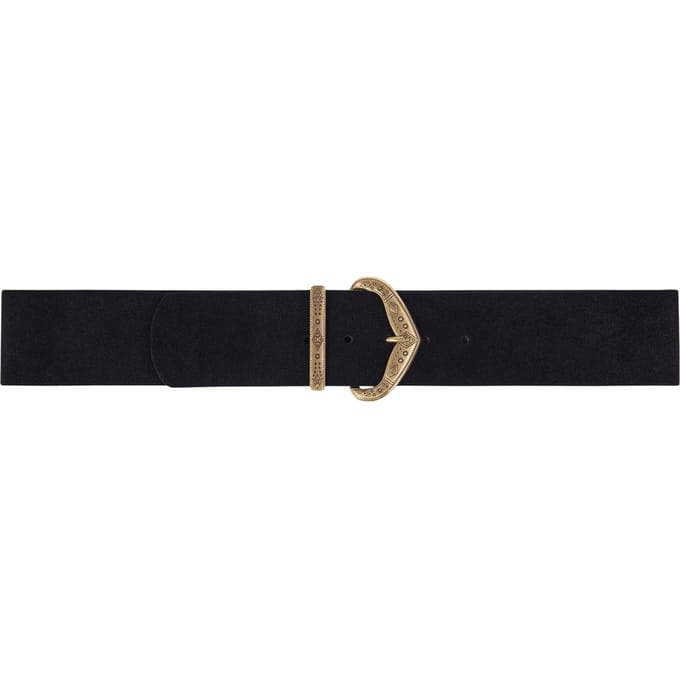BA&SH Ceinture Bikcha Noir Size: 75 | Belts Outlet | Dames | Zwart