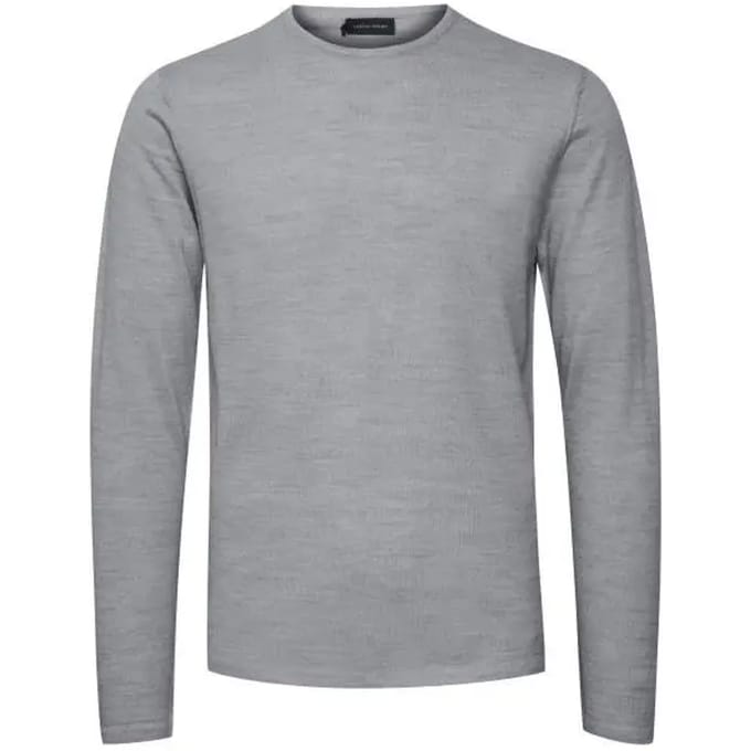 Gebreide ronde hals trui Casual Friday kent merino