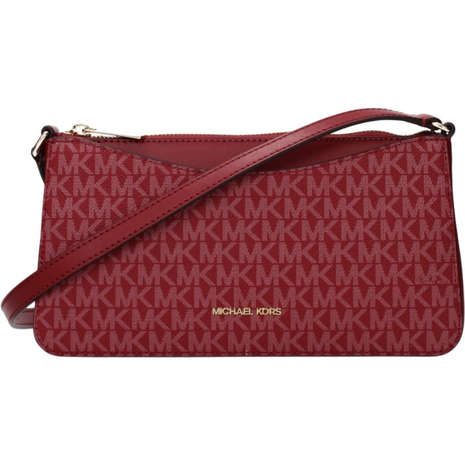 Michael Kors Rode Stoffen Schoudertas