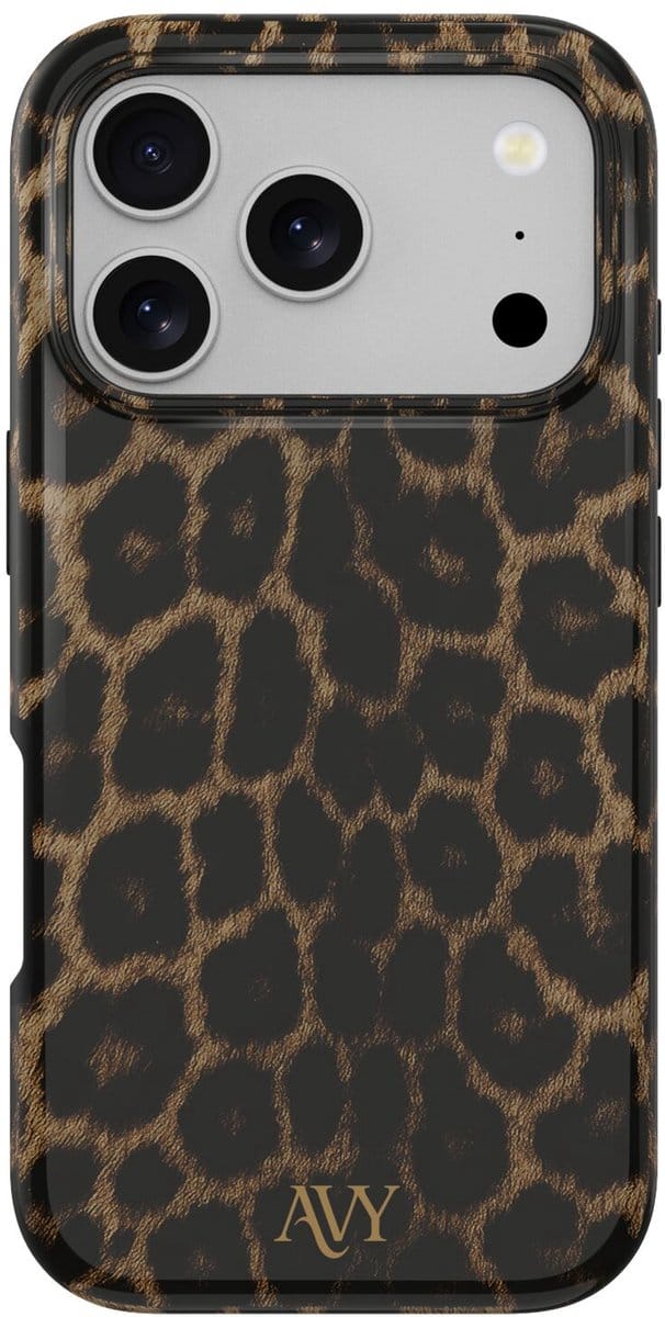 AVY Hard Shell Back Cover | geschikt voor Apple iPhone 17 Pro Max | Panthera Chic | Compatibel met MagSafe & Qi2