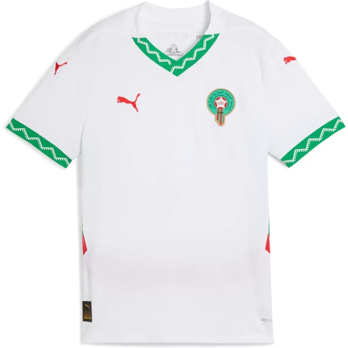 Puma Marokko uitshirt - 2024/2026 - Junior - officieel wedstrijdshirt