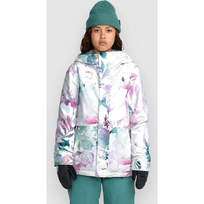 Volcom Sass'N'Frass Ins Kids Jas wit