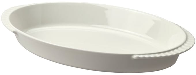 Ovenschaal Kremkleurig 54x30 cm - Merkloos