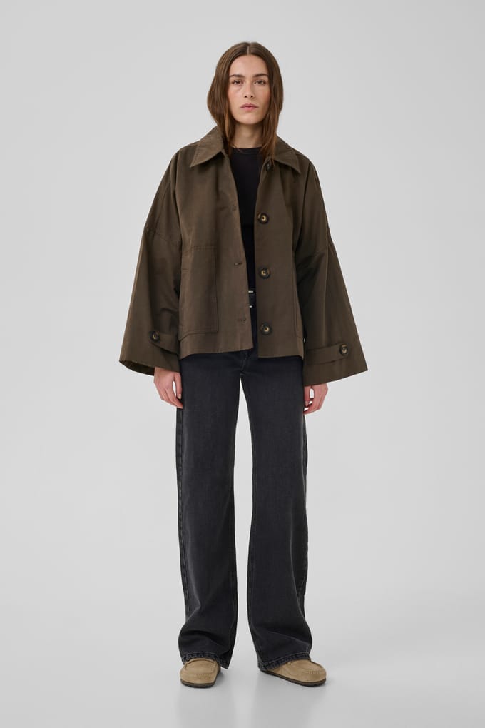 My Essential Wardrobe - Jas Bruin My Essential Wardrobe Lyonmw Jackets Bruin 10705043
