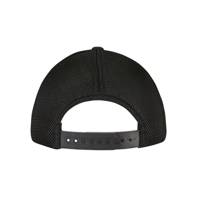 Flexfit Ripstop Mesh Honkbalpet (Zwart)