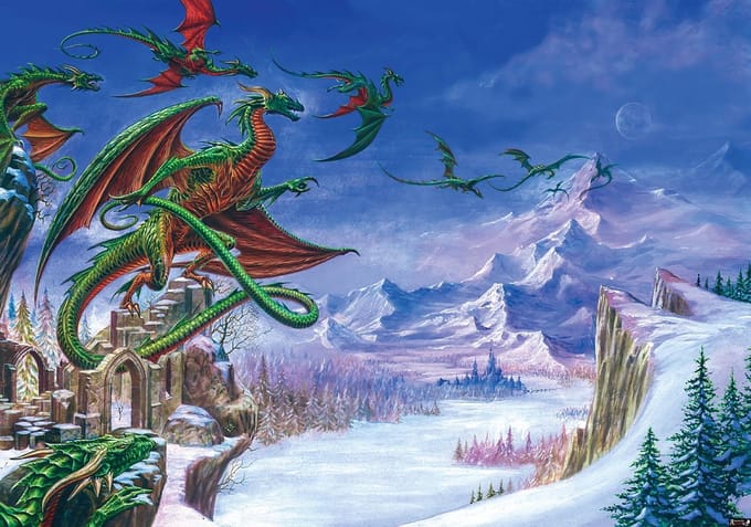 Dragon Photo Wallcovering