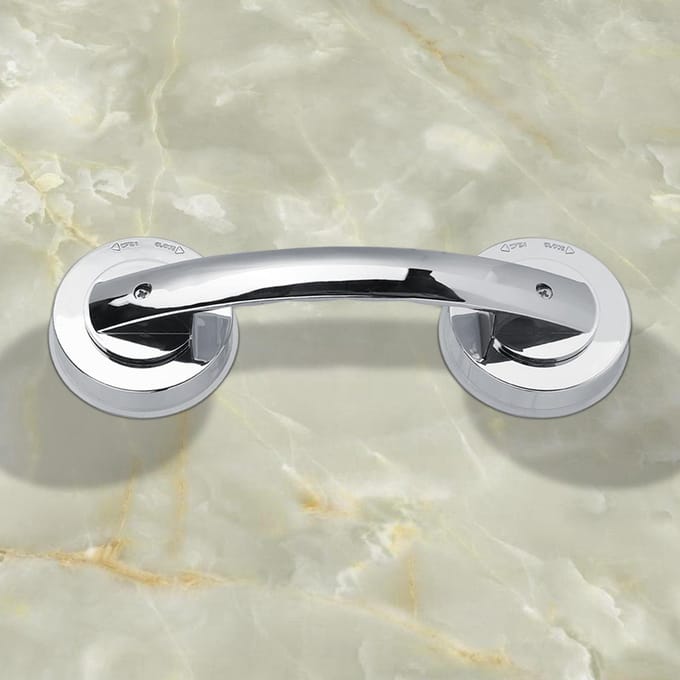 Zuignap Handgreep Badkamer Keuken Glazen Deur Antislip Leuning Veiligheid Handgreep gray