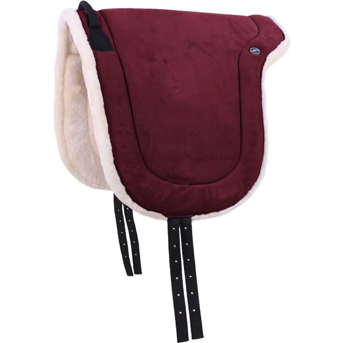 QHP - Bareback Pad - Bordeaux - Pony
