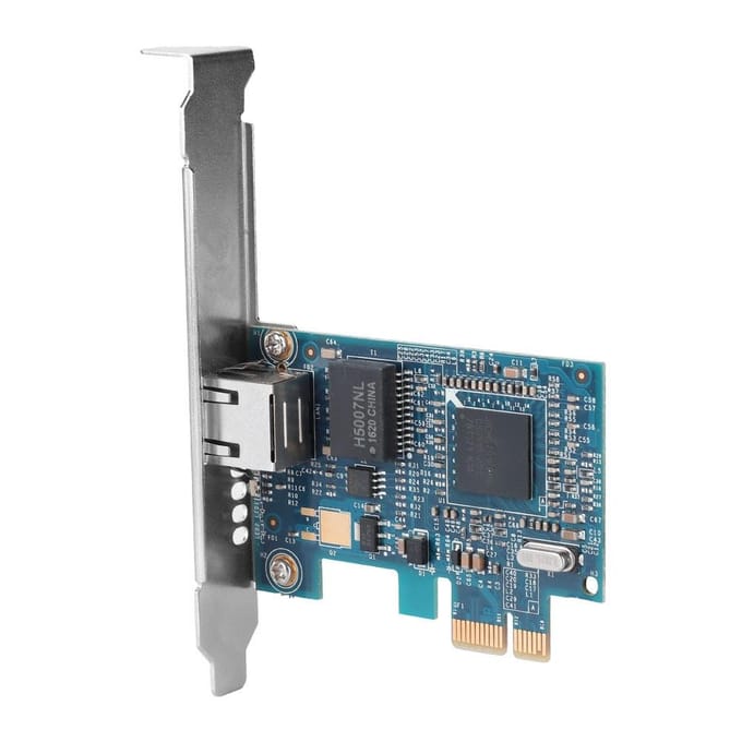 Carte réseau de bureau Fast Ethernet PCI-E Broadcom BCM5751 101001000M gray
