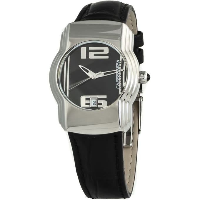 Zegarek CHRONOTECH CT7279M-04. Kwarcowy, Kolor czarny. Unisex.