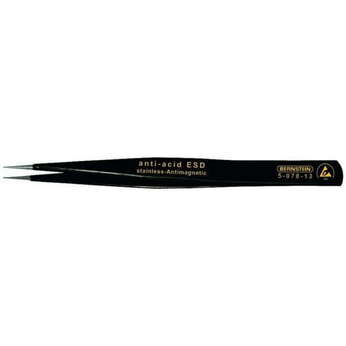 BERNSTEIN Tools for Electronics 5-078-13 SMD-pincet PSF SA-ESD Beitel 130 mm