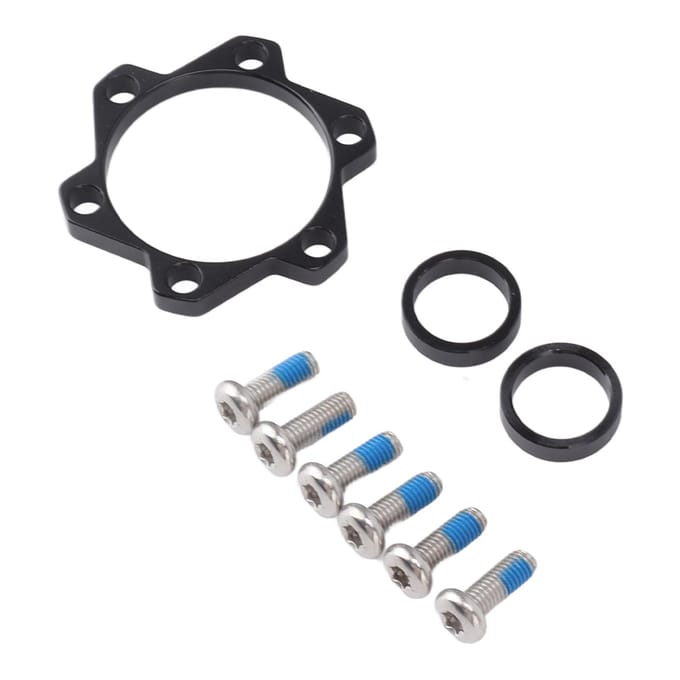 15mm Fiets Voornaaf Adapter Aluminiumlegering 100mm naar 110mm Fiets Boost Naaf Conversieset voor DIY gray
