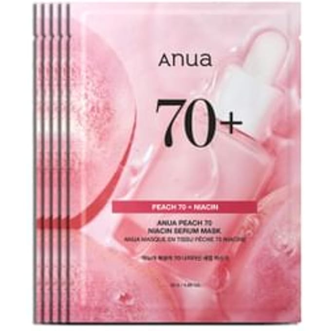 Anua, Peach 70 Niacin Serum Beauty Masker, 1 vel, 25ml (0,84 fl oz) beige