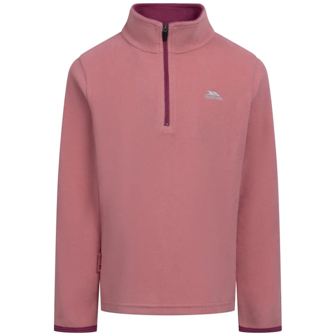 Fleece 1/2 rits voor meisjes Trespass Sybil