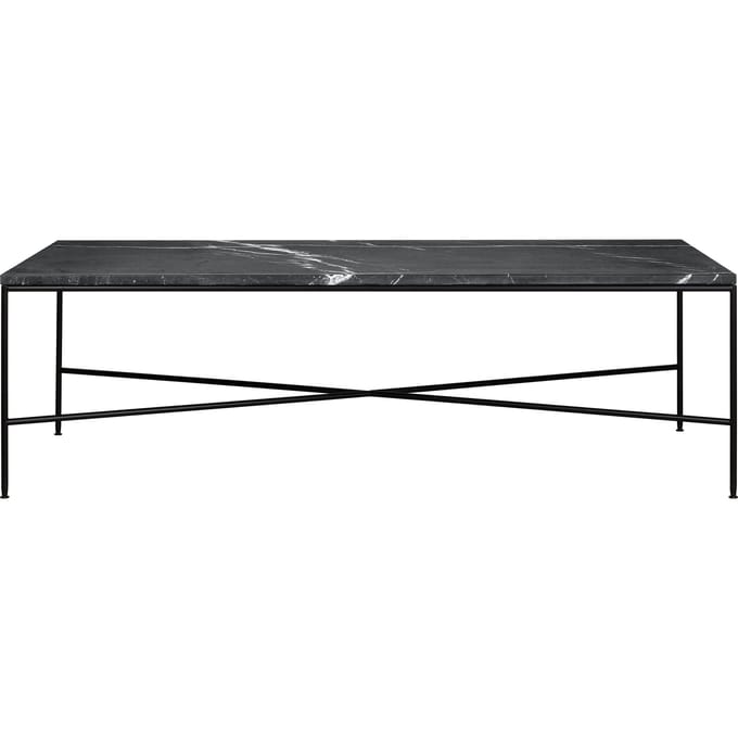 Fritz Hansen Planner Coffee Table rechthoekig  - charcoal - 130 x 70 cm