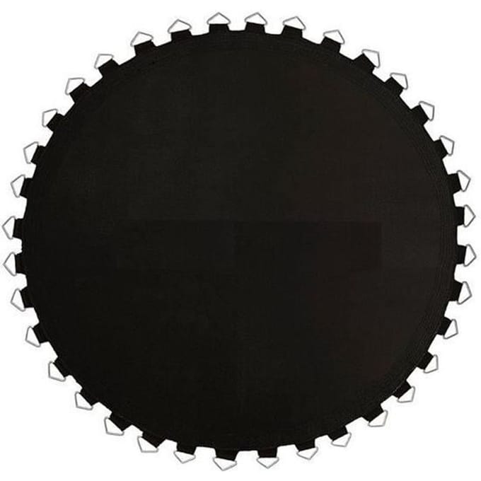 Set springmat en veren voor trampoline - 42 veren - 8 voet - 242 cm tot 252 cm diameter zwart