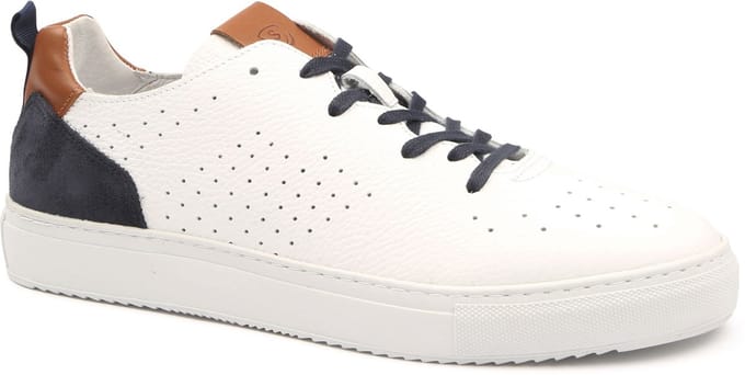 Suitable Grain Sneaker Wit - Maat 45 - Heren