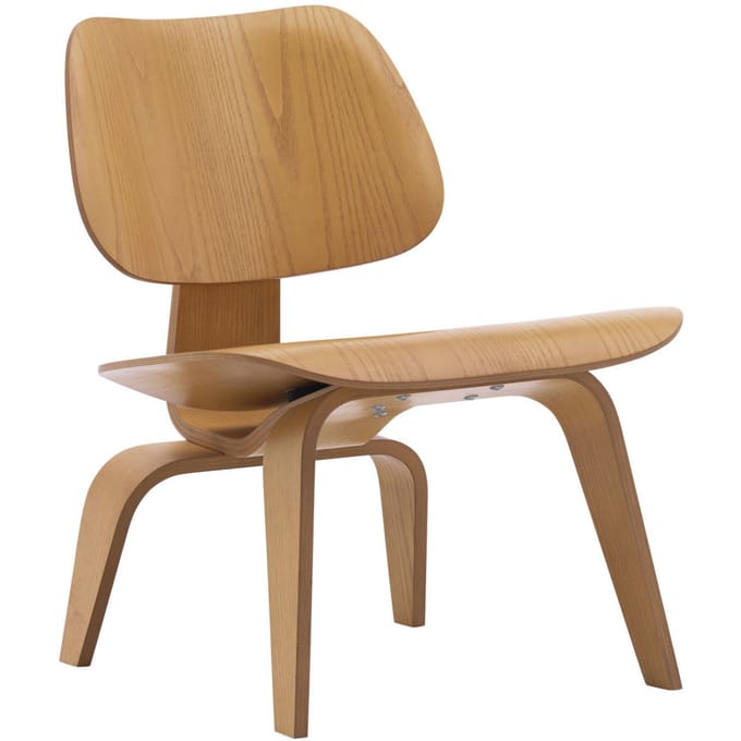 Vitra - Plywood Group LCW stoel - essen natuur - beige