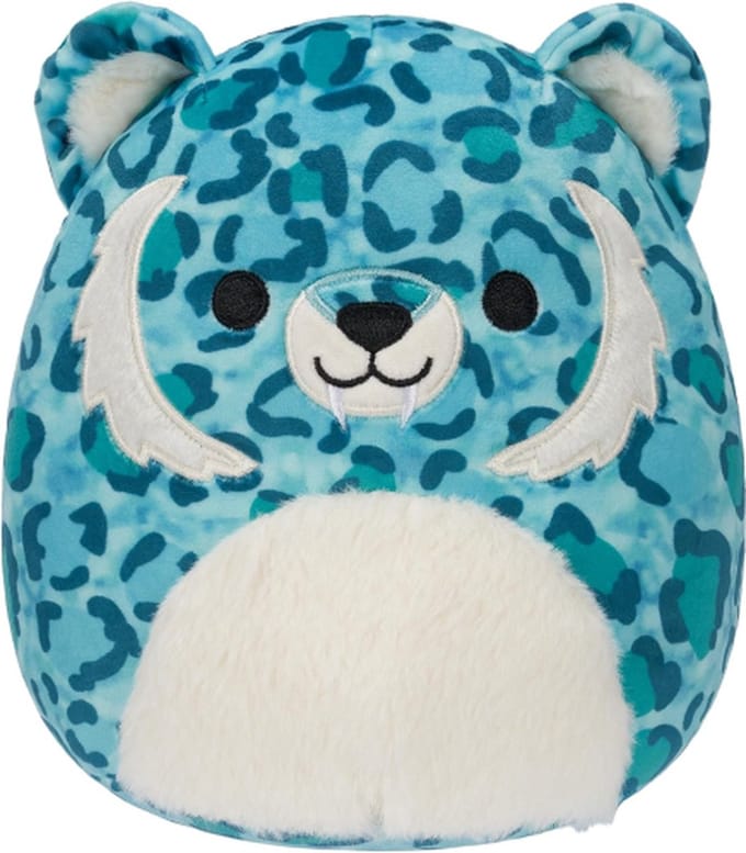 Squishmallows Griffin de Sabeltandtijger Pluche Knuffel 20 cm