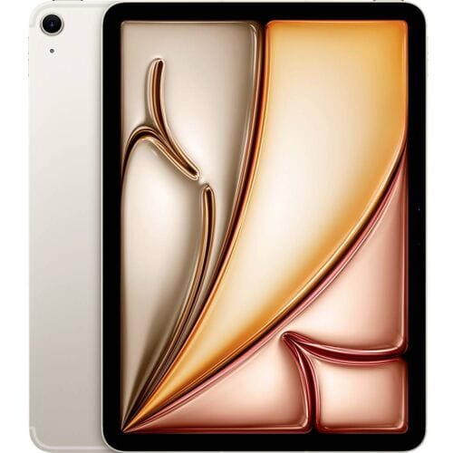 Apple iPad Air M3 (2025) - 11 inch - Wi-Fi + Cellular - 128GB - Starlight - 7e generatie