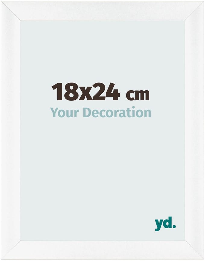 Your Decoration - Fotolijst 18x24 cm - MDF - Wit Mat - Pisa