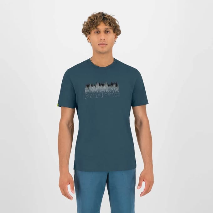 Karpos Bosco T-shirt Met Korte Mouwen Blauw XL Man