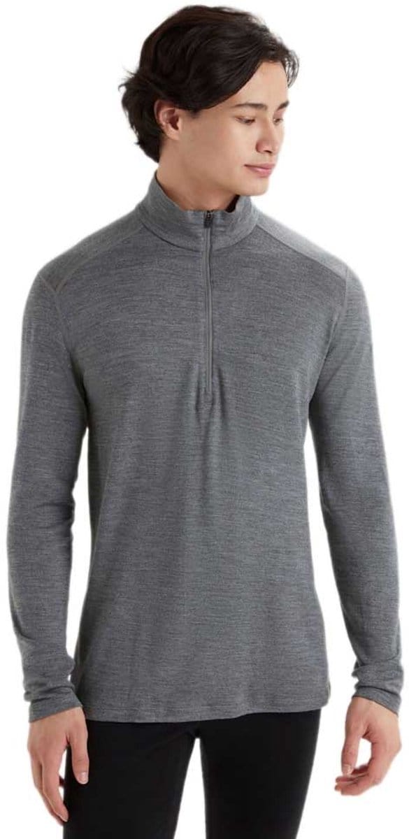 Icebreaker Merino 260 Tech Lange Mouwen Basislaag Grijs 2XL Man