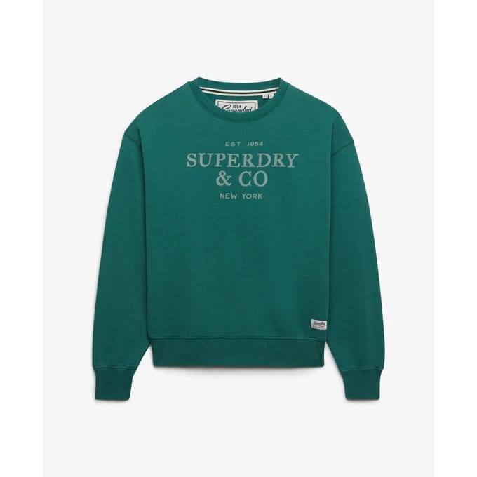 Dames casual sweatshirt Superdry Luxe Casual