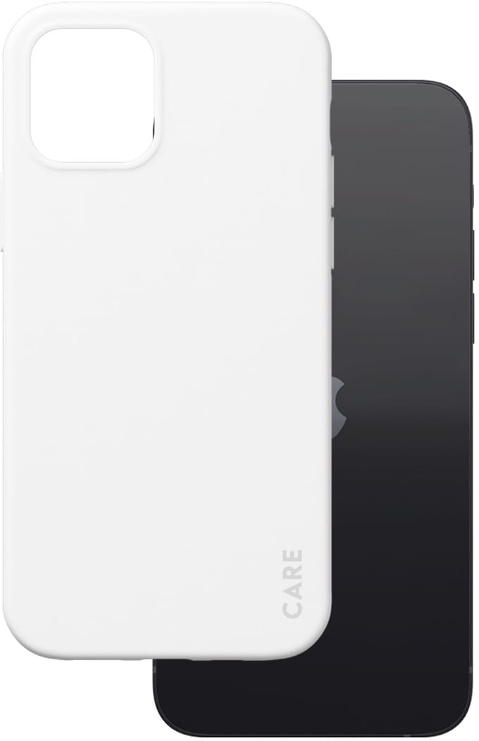 PanzerGlass CARE™ by ® Case White Orchid iPhone 12 mobiele telefoon behuizingen Hoes Wit