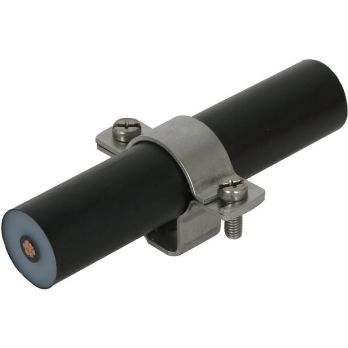 StSt HVI stroomkabelhouder D 27-30mm met M6 draad - 275241