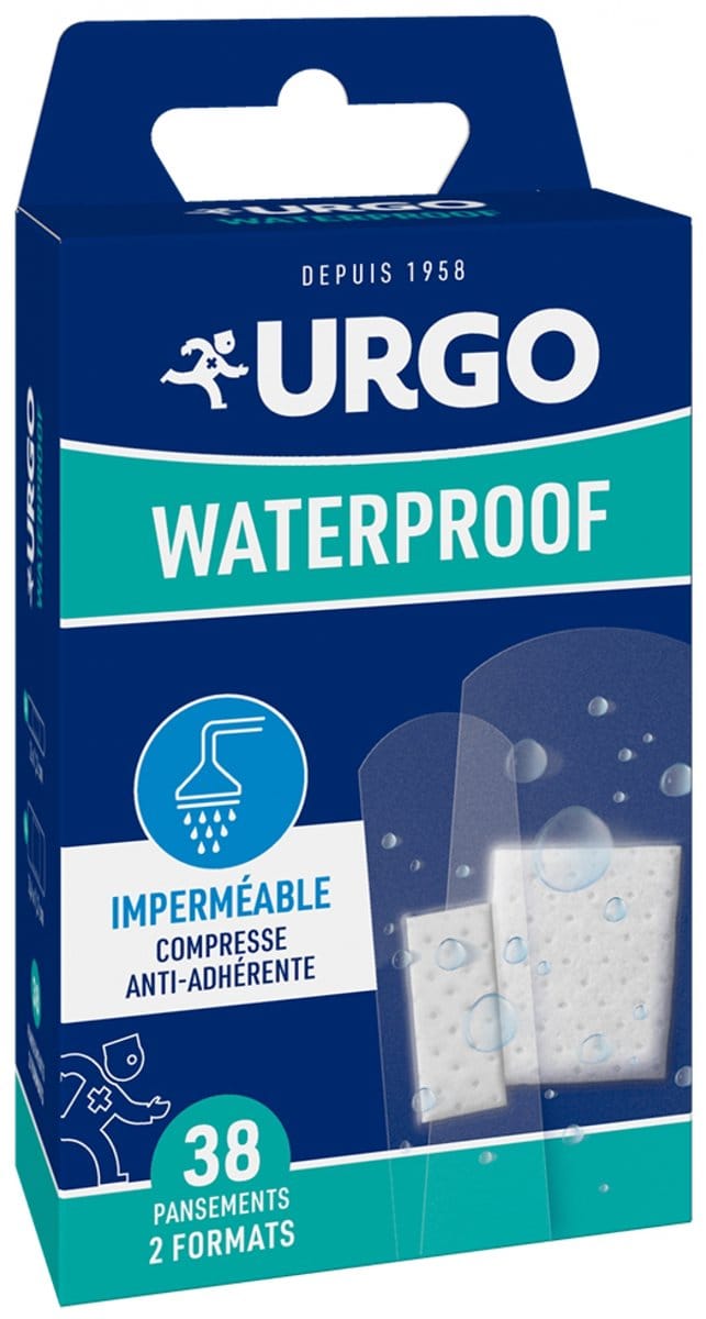 Urgo Waterproof 2 Formaten 38 Pleisters