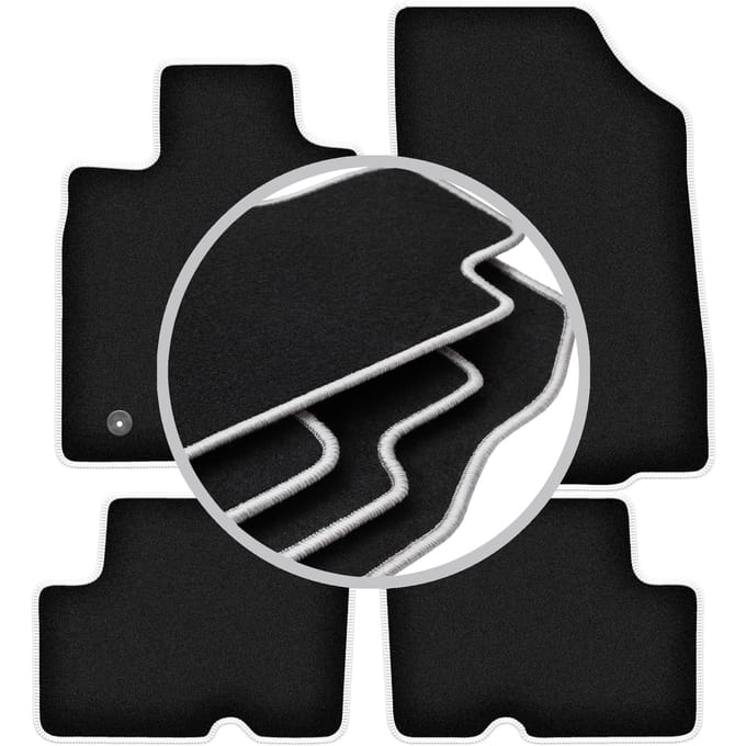 CARLUX-SILVER automatten voor: Dacia Logan stationwagen, sedan (2004-2012)