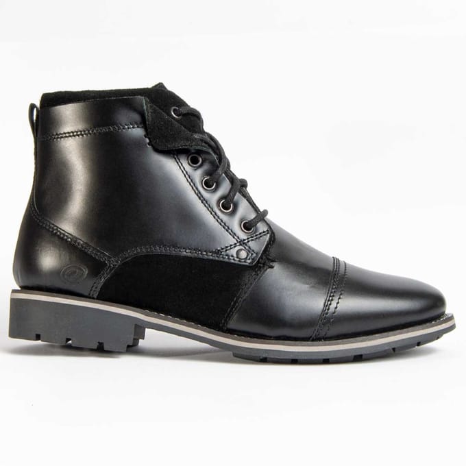 Bota De Piel Para Hombre.  Purapiel  Botiel3  98975 44