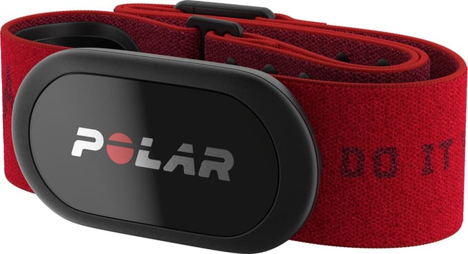 POLAR H10 Hartslagsensor - BLE ANT+ - Pro Borstband Red Beat M-XXL