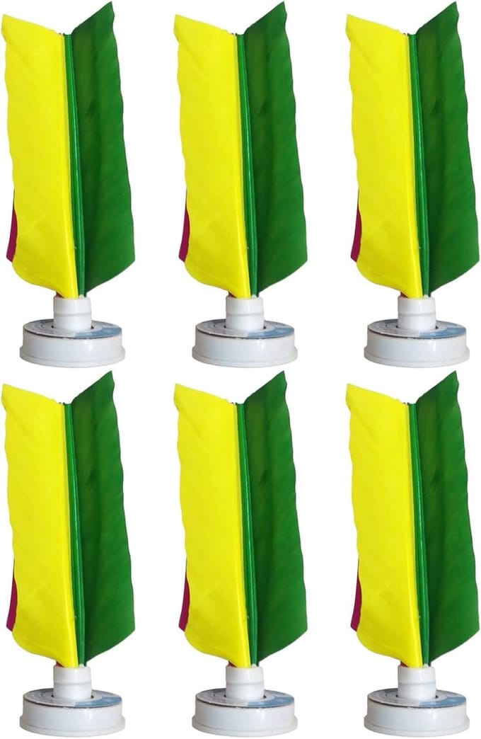 Voetbal Shuttlecock - Kick Speelgoed - Buiten Spelen - Compact Ontwerp - 13 cm Hoog - Veelkleurig