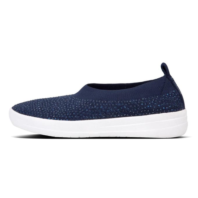 FitFlop Crystal™ uberknit ballerina