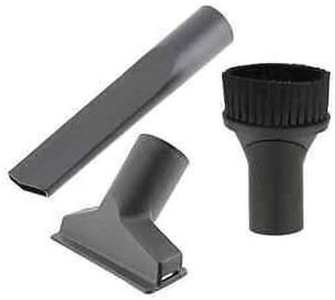 Mini Tool Set - Zuigmond Accessoires - Auto Interieur Reinigen - Hoge Kwaliteit Compatibel - 35mm - Zwart